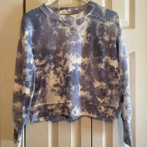 2 for $7- Tie Dyed Cropped Long Sleeve
